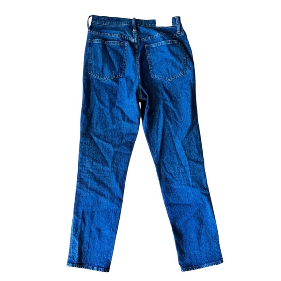 Madewell The Perfect Vintage Jean 28 Denim Blue Zip Button Fly - Picture 4 of 10